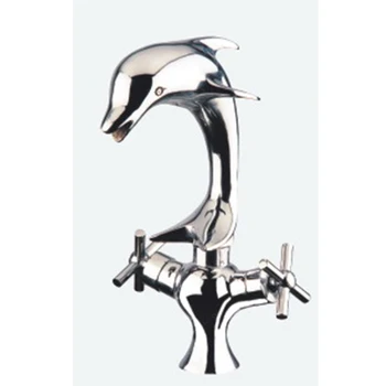 Dolphin Shape Basin Faucet Kitchen Sink Faucet Bathroom Faucet