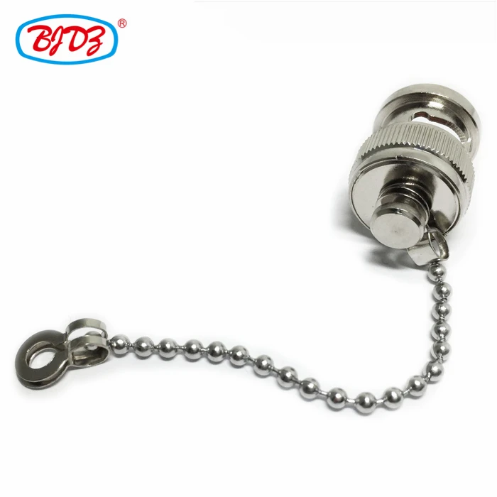 Metal Coaxial Connector Cover Male Bnc Cable Terminal Cap Dust Cap For