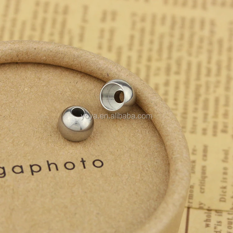 

S635 one bag MOQ stainless steel jewelry accessories stainless steel bead