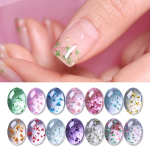 BORN PRETTY 5ml Flower Fairy UV Gel Polish Colorful Pink Green Semitransparent Soak Off Nail Art Gel