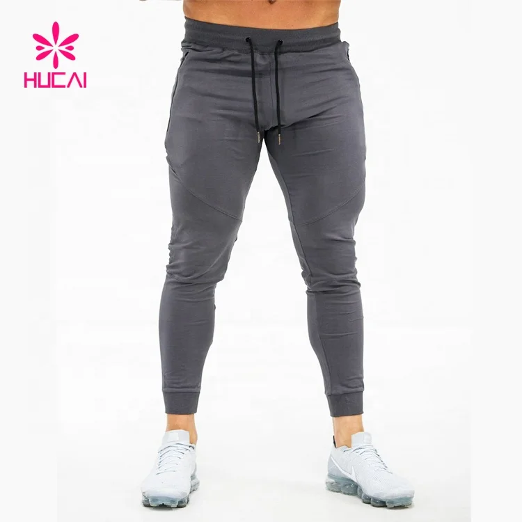 

Wholesale Cotton Polyester Sport Trousers Tapered Mens Jogger Sweat Pants, Can do as your require