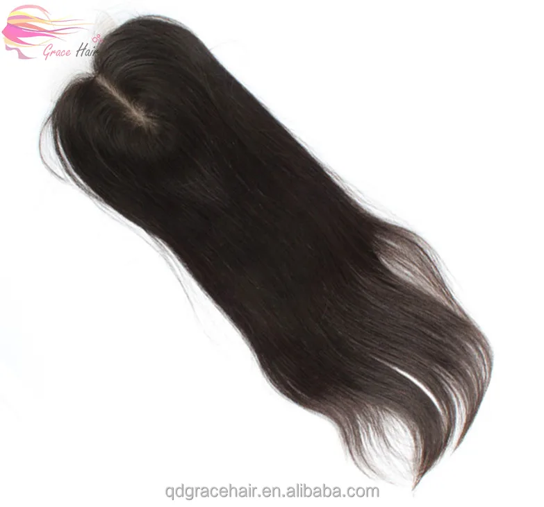 

Unprocessed original brazilian human hair 4x4" lace top closure