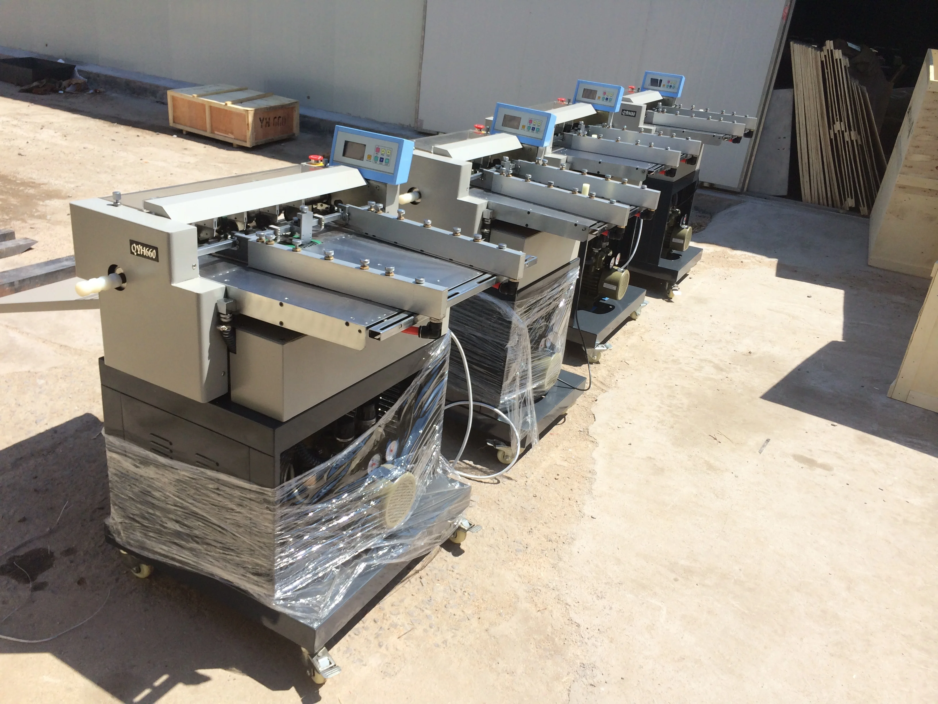 QC660 Automatic Creasing And Perforating Machine/Auto Numbering Machine 