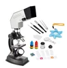 Hot style 900X microscope science kits toy and popular science teaching optical kid microscope