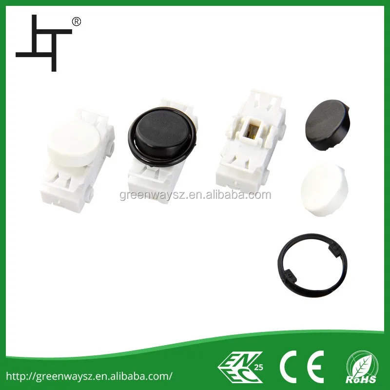 Mini Tact Switch LED Lighted Switch - Greenway 707 Rocker