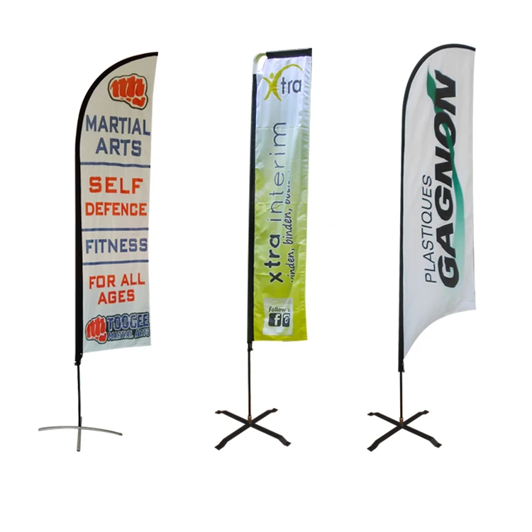 Congratulation Advertising Flying Flag Banner Beach Custom Square Flag ...