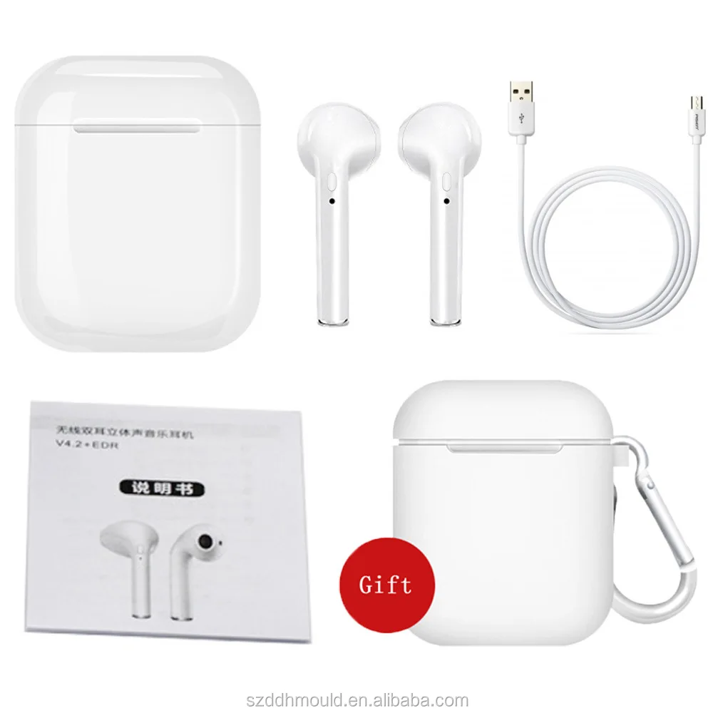 

orignal 1: i9s/i10 mini TWS headphones bluetooth 5.0 stereoI sound truewireless earphones, White