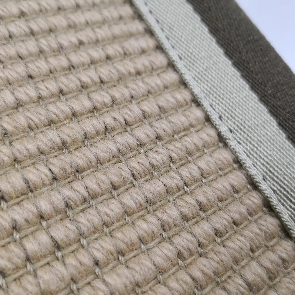 
Cynthia elegant Jute backing wool sisal carpet and rugs 