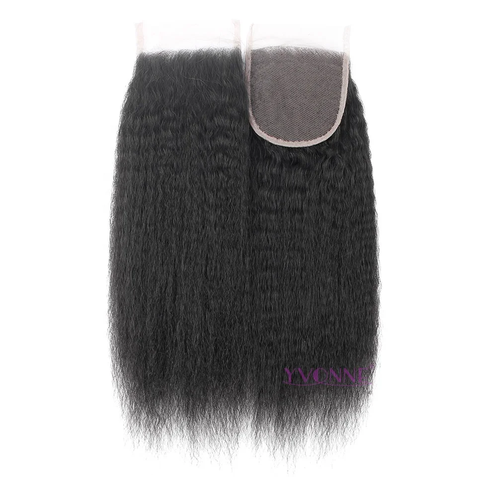 

Distributors cheap kinky straight swiss lace closure