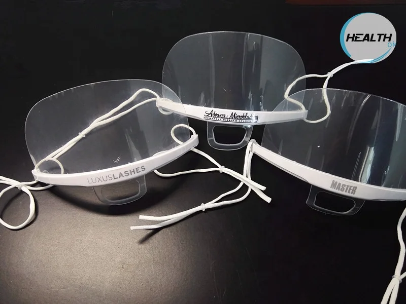 
supplies reusable restaurant transparent smile plastic clear face mask 