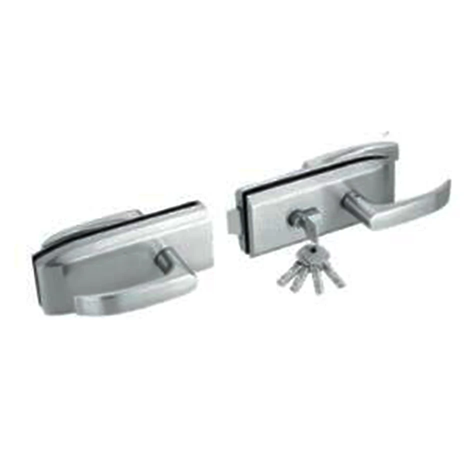 Commercial Frameless Glass Door Locks Hook Lock With Knob Buy Glass