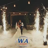 DMX stage electric cold powder fountain wedding spark machine