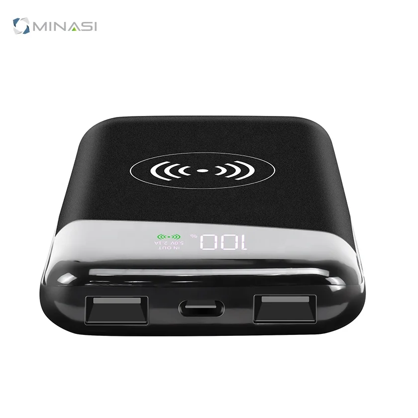 

mobile power 10000mah Wireless charging 5W free shipping New 2021