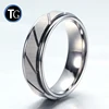 Fashion simple carved design wolfram carbide wedding ring for men jewelry tungsten carbide jewellery
