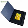 Luxury thick packaging gift box for credit card, VIP card with EVA foam