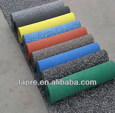Free Sample Hot Sales Non Toxic Rubber Roll Gym Flooring