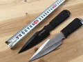Small Straight Knife 440C Steel Blade Camping knife Tactical Knife Fixed Blade Knives with Nylon Sheath