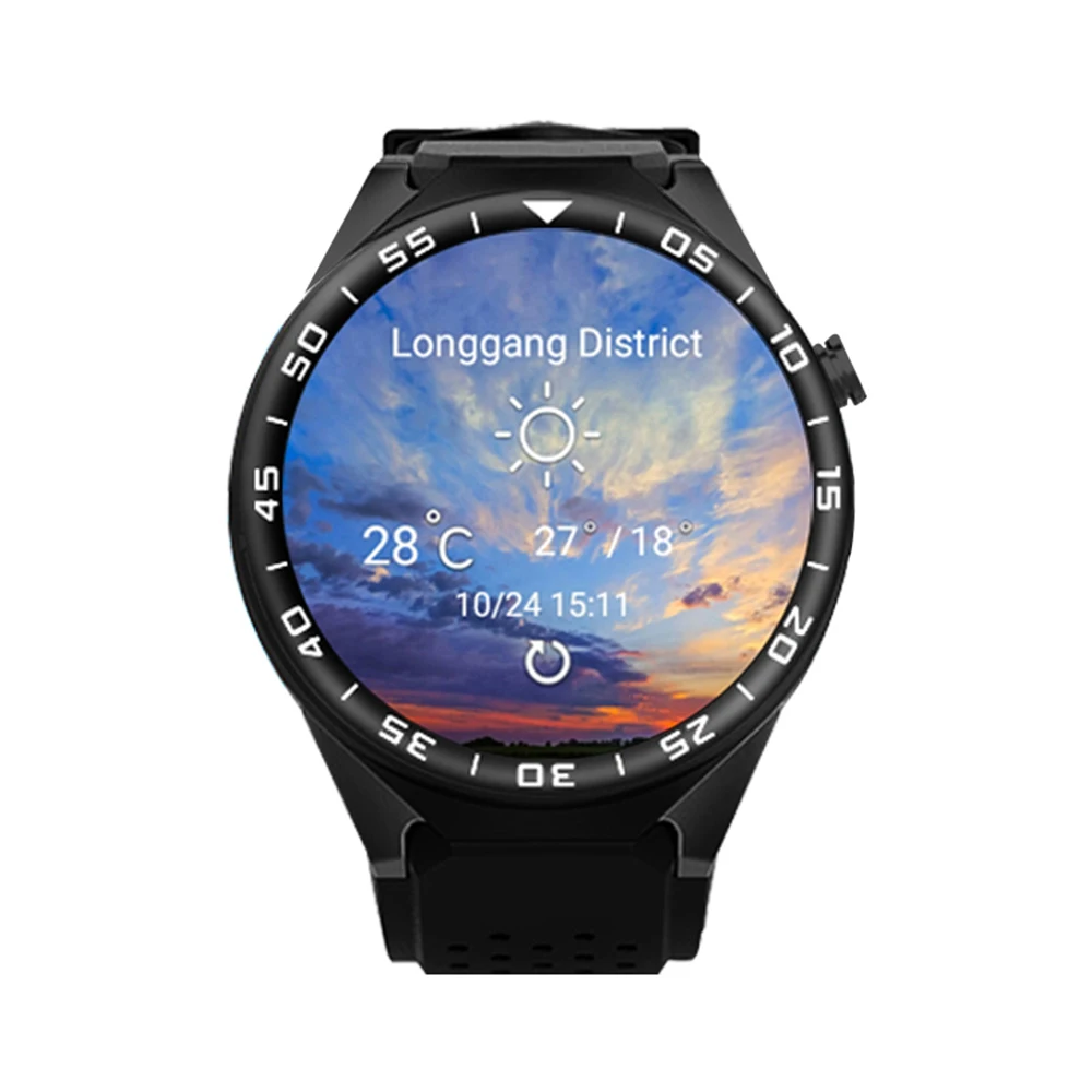 

Luxury Android 3G Smart Phone Watch S99, Black,silver