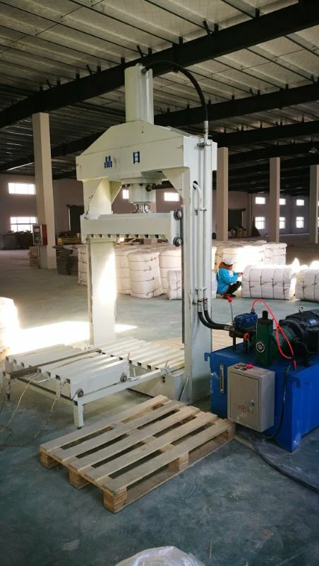 
fabric baler machine 