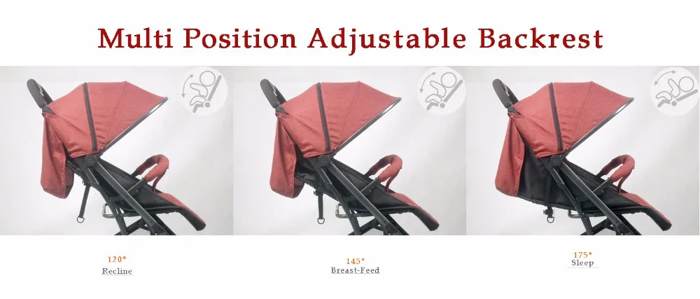 Easy Folding Baby Stroller