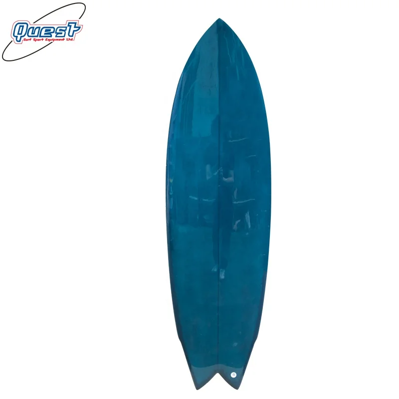 Bule Painted Surfboard Shortboard Foam Fiberglass Epoxy Surf Board