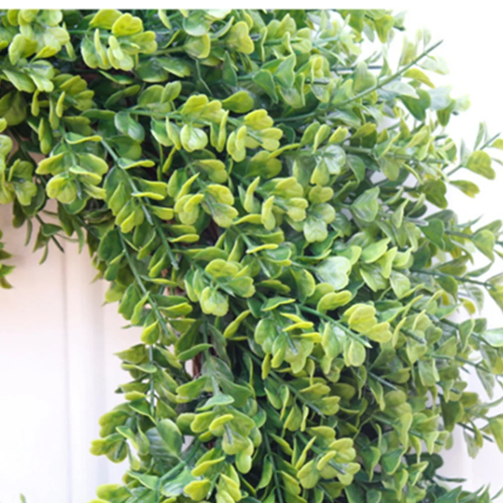 16 Inch Wholesale Artificial Green Boxwood Wreath - Buy ...