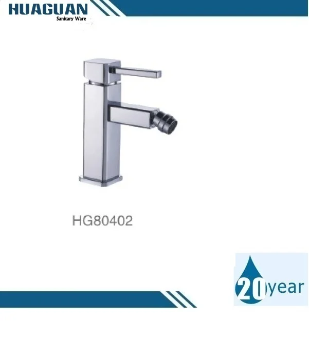 
High quality single lever square bidet faucet 