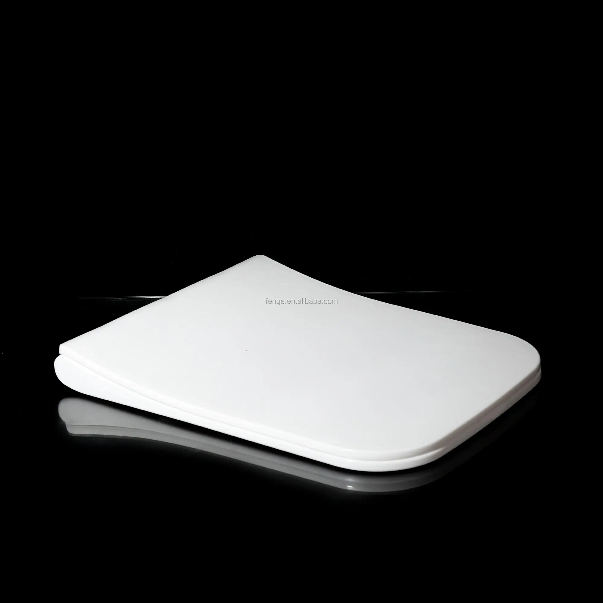 U Shape Square PP Soft Closed Top Fix Bellavista Stylo Toilet Seat