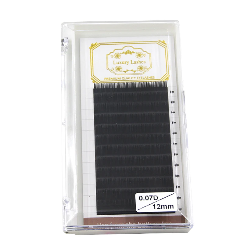 

Top quality faux mink eyelash extensions private label, Natural black