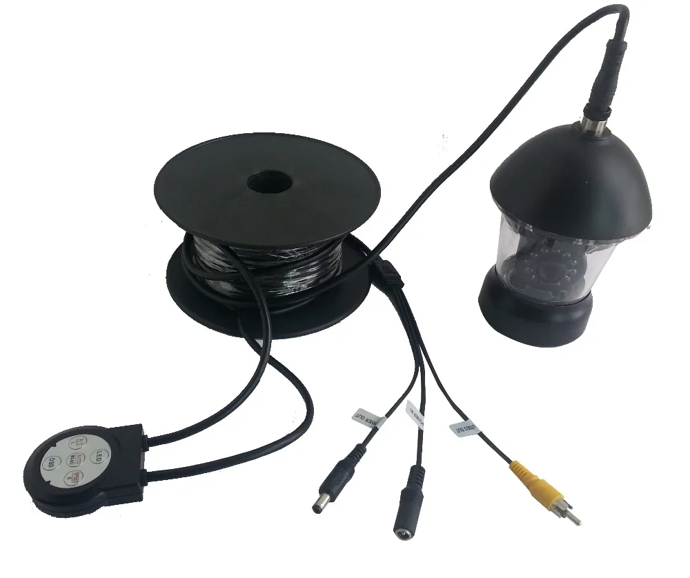 
20m 7 inch monitor 360 Degree View Underwater Fishing Camera Set 