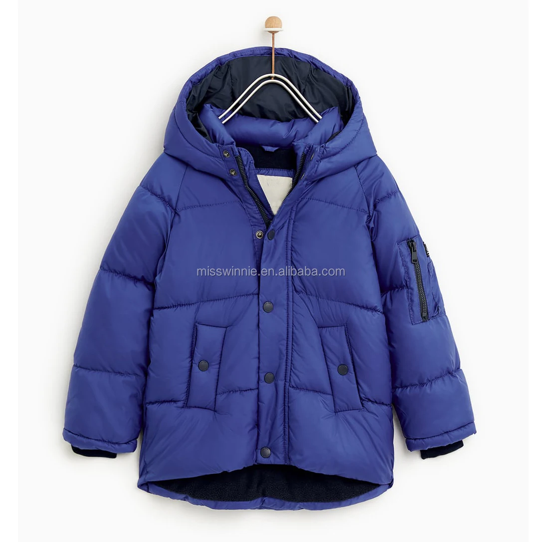 Customized European Style 2023 Fashion Baby Boy Paint Coat Kids Winter
