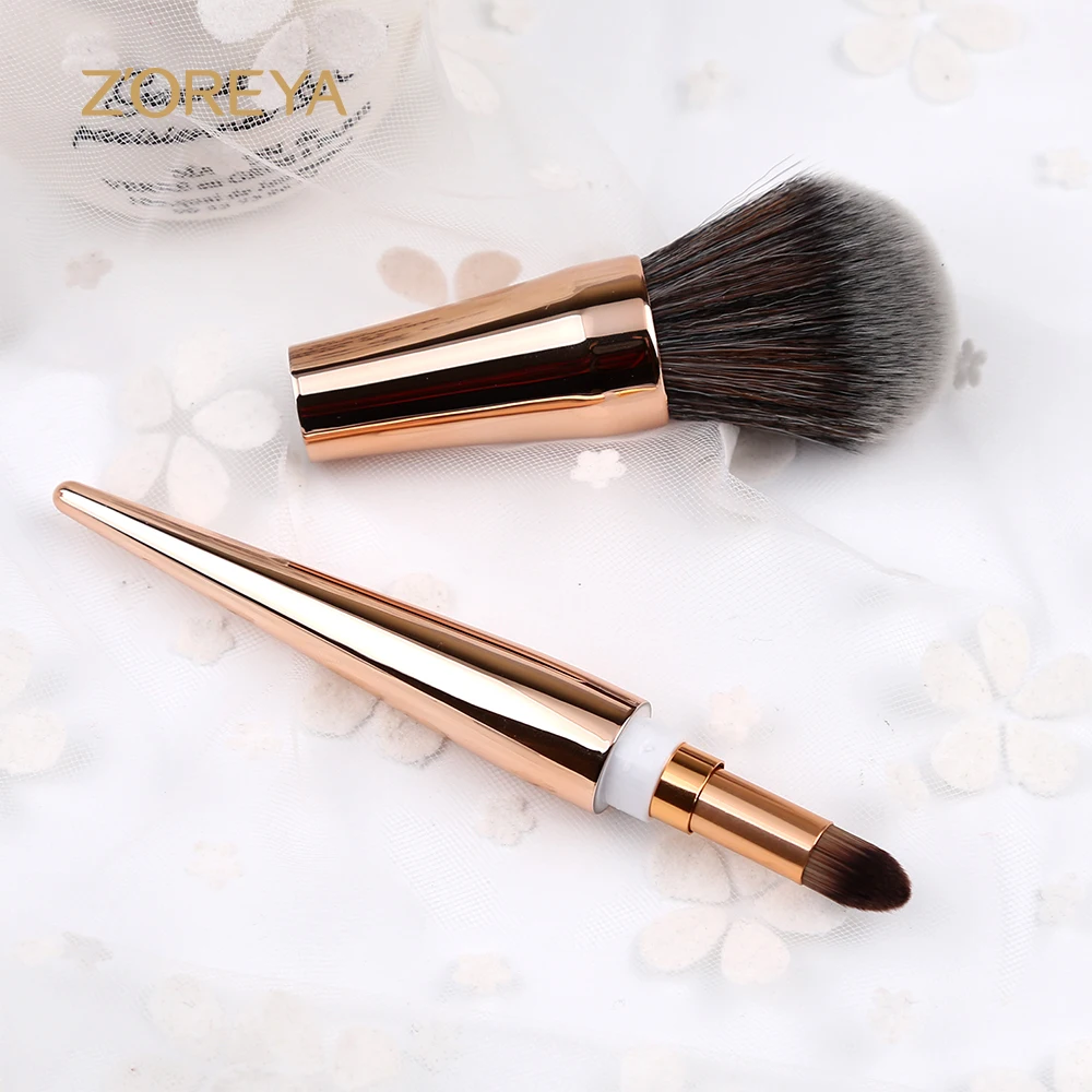 2 in 1 makeup brush