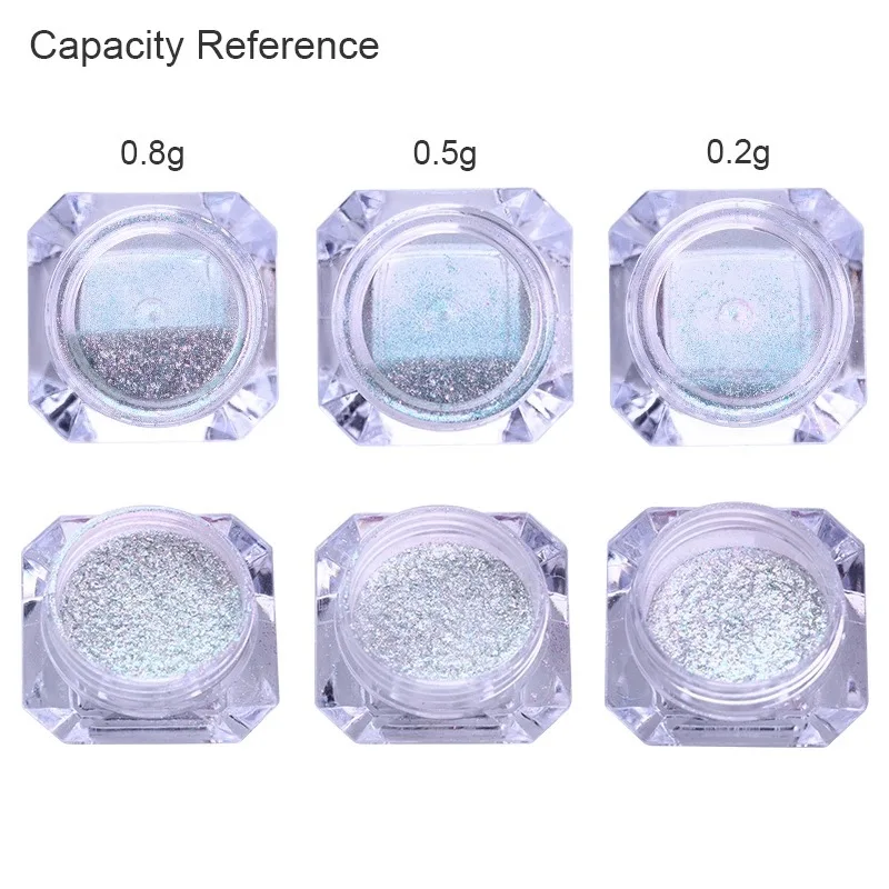 BOJUN Pigment Nail Micro Metallic Chameleon Powder