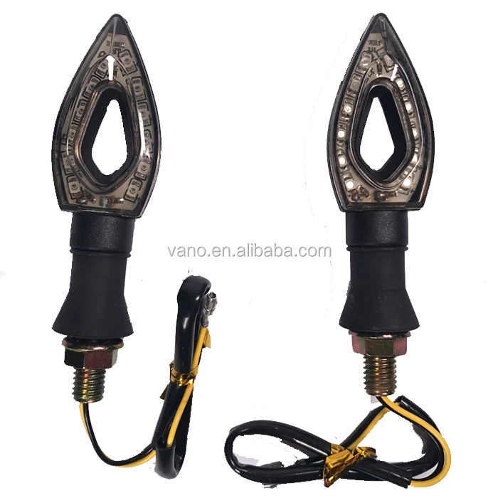 Universal carbon winker lamp motorcycle led turn signal light