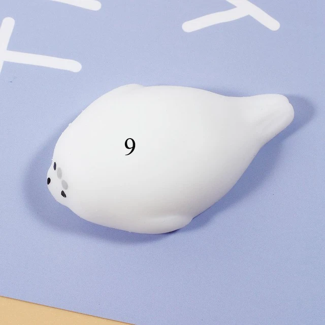 Squishy Phone Straps for iPhone Cute Mini Soft Silicone Squishy Toy Finger Pinch Squeeze Toy