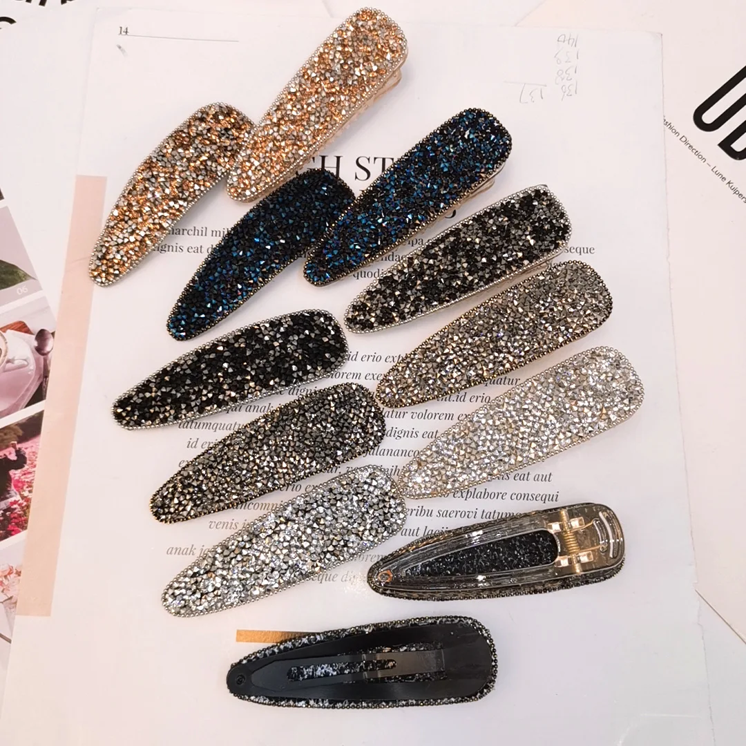 diamond hair clips wholesale