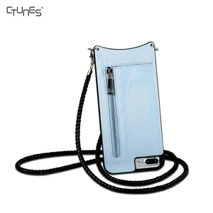 Leather Crossbody Wallet Bag iPhone 7