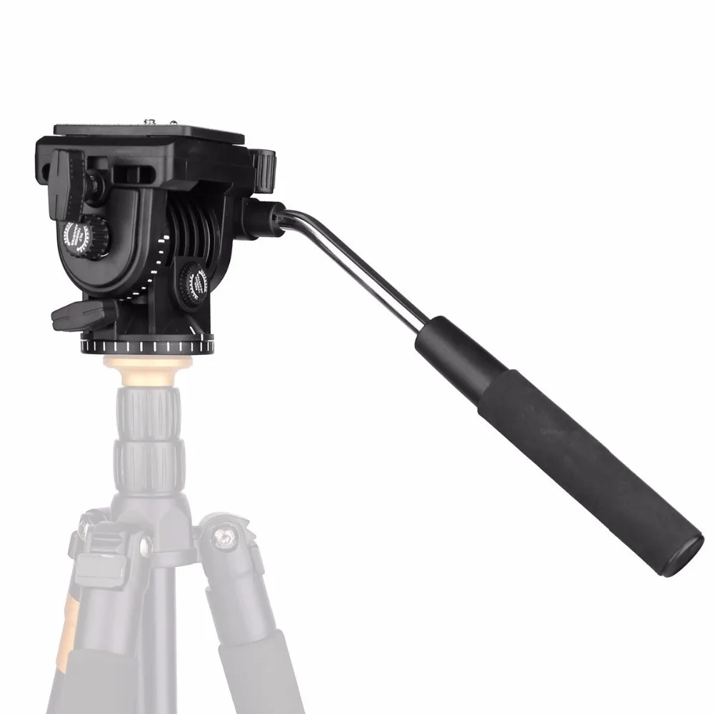 

Kingjoy VT-1510 Video Fluid Damping Tripod Head with Quick Release Plate for DSLR Camera with low price under $20