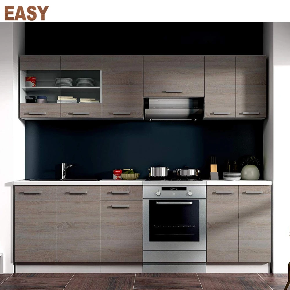 
Oak Sonoma Truffle Wooden Kitchen Cabinet furniture 