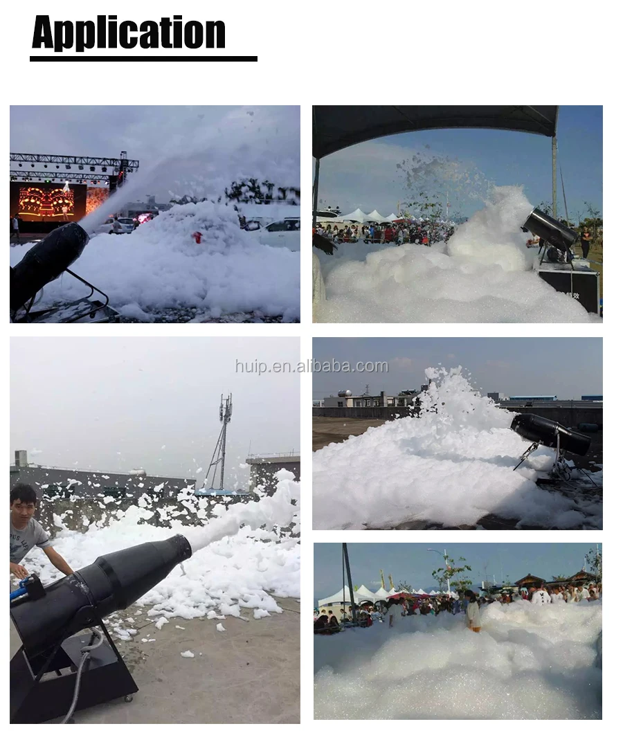 Disco Foam Machine Stage Effect Super Foam Jet Cannon Machine Party