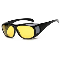 

Wrap round HD anti glare UV polarized DAY night vision sunglasses night vision driving glasses