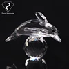 Elegant 3d animal memorial ornaments unique crystal horse head paperweight