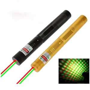 Dual Laser Pointer Flashlight Green Beams