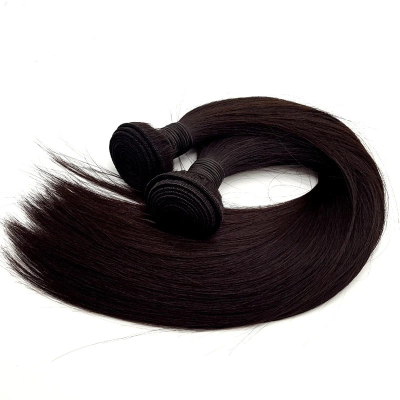 

Trade Assurance Order Factory Wholesale Unprocessed Hair Weave Brazilian Virgin Hair, Natural color