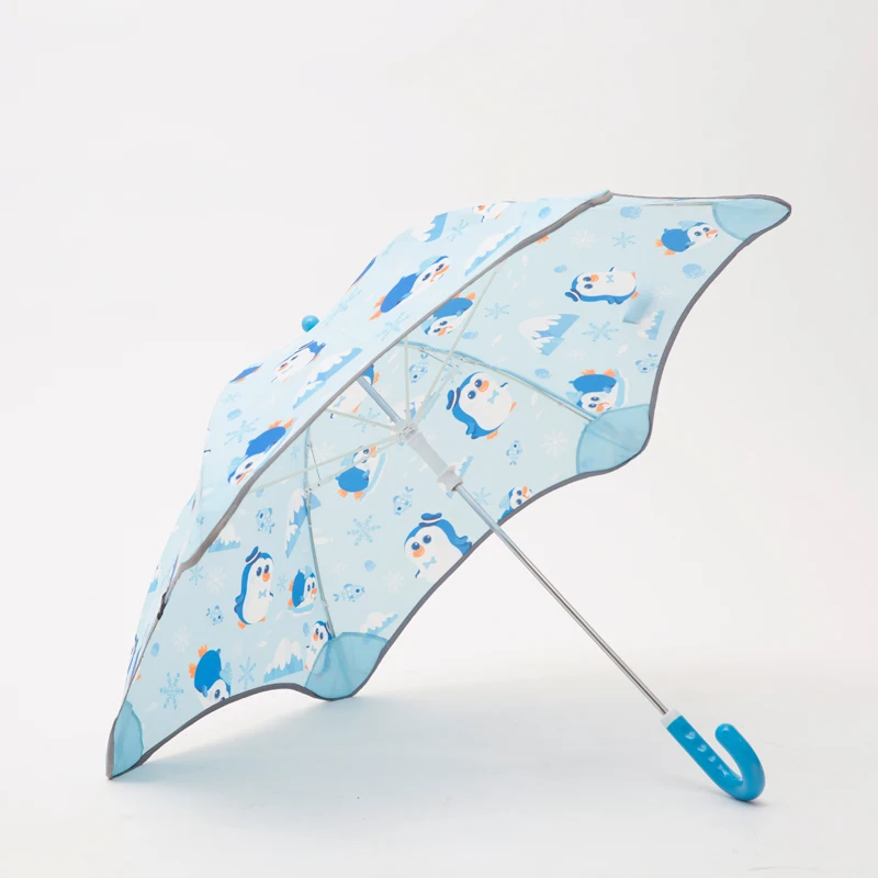 

Ok Umbrella Custom Colorful Printing Safety Round Corner Suit for Children Style Kids Umbrella