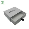 Custom printed luxury white drawer jewelry gift box jewellery packaging
