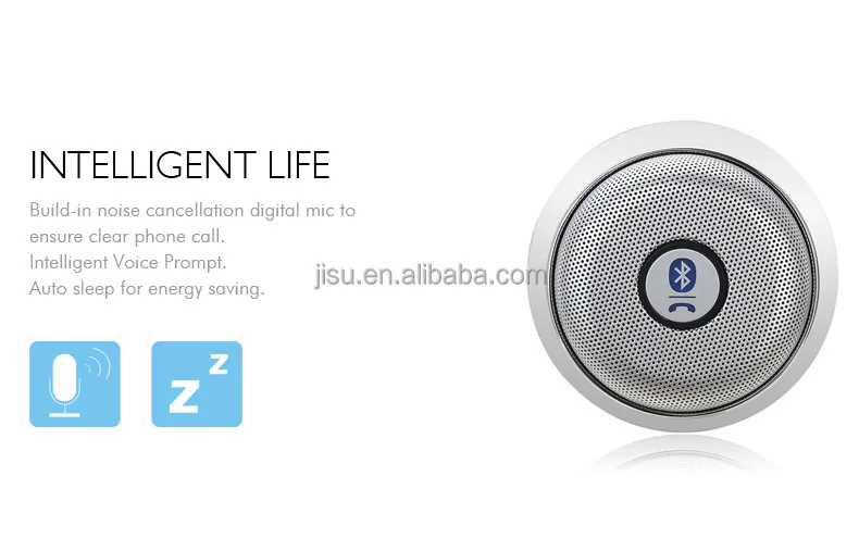 Cheap mini zinc metal housing subwoofer car speaker bluetooth with hands-free calling - ANKUX.COM