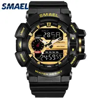 

SMAEL Watches Men Sport Watch Man Clock military 2017 luxury brand Black relogio 1436 masculino LED digital watch waterproof