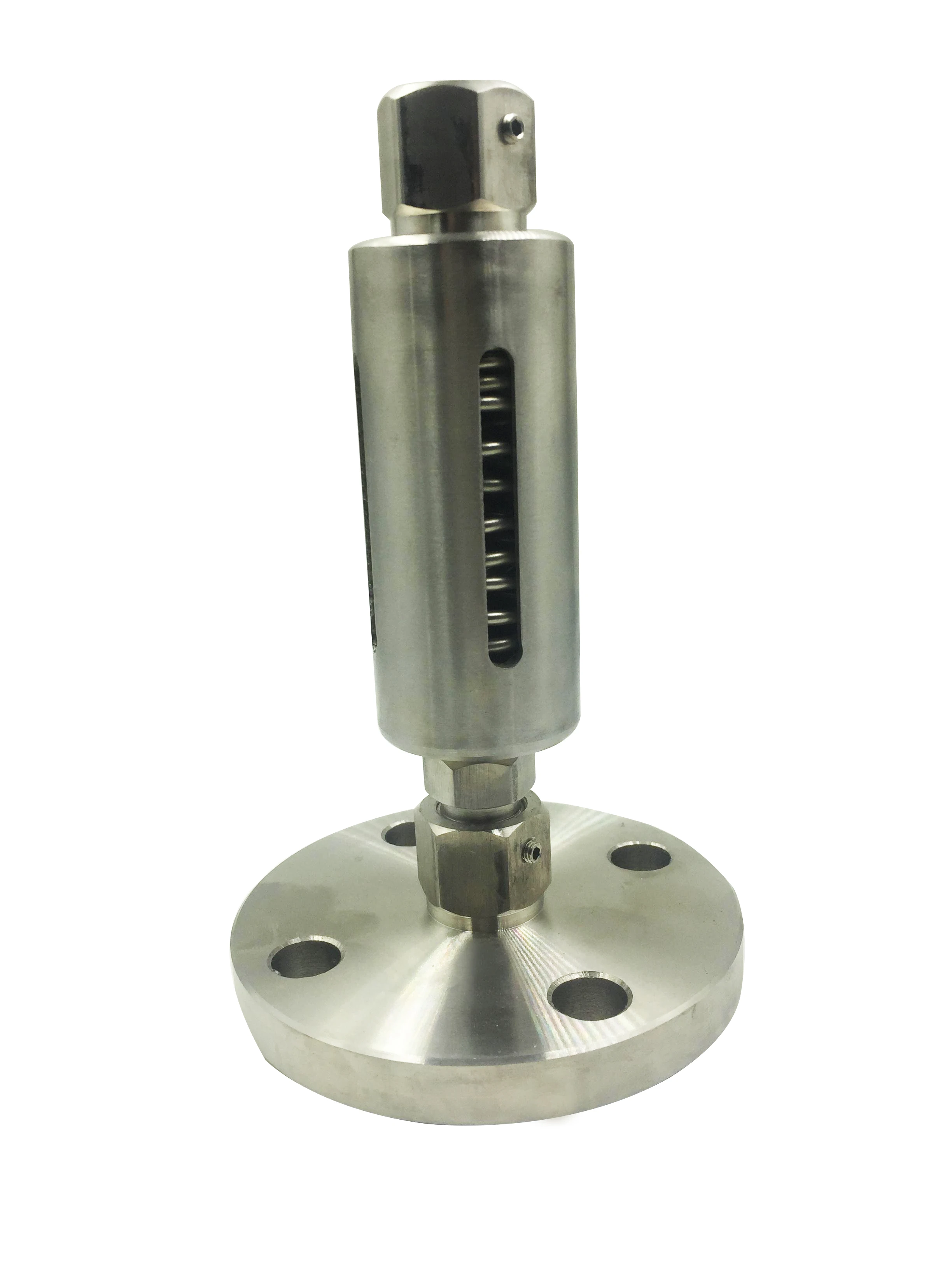 250bar High Temperature Bourdon Tube Manometer Liquid Filled Pressure