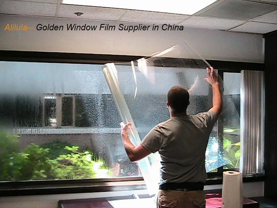 Good Quality 4mil Clear Antishatter Safety Security Window Film For